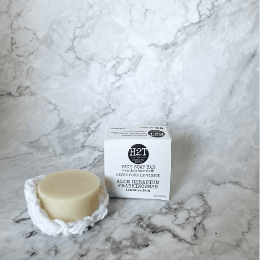 Aloe Geranium Frankincense Face Soap Bar