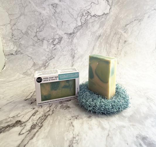 Eucalyptus Lime | Shea Soap Bar