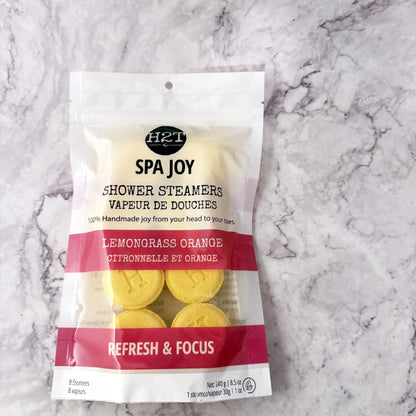 Lemongrass Orange Spa Joy Shower Steamers