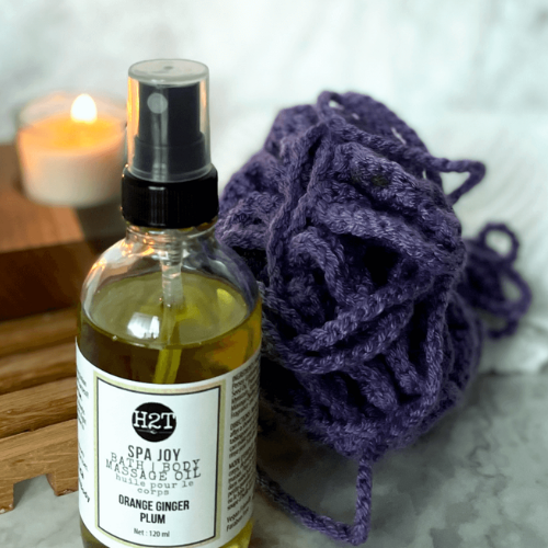 Orange Ginger Plum | Spa Joy Body Massage Oil 120 ml